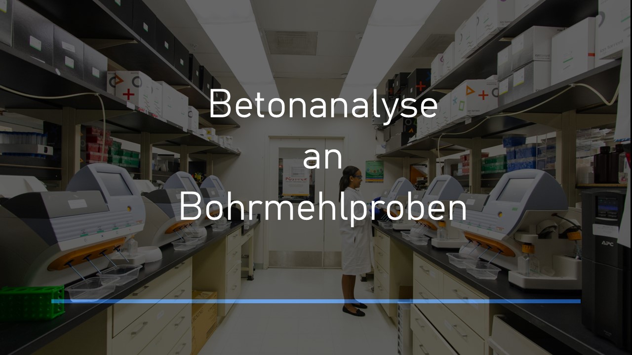 Read more about the article Betonqualität im Fokus: Die Bedeutung der Betonanalyse an Bohrmehlproben