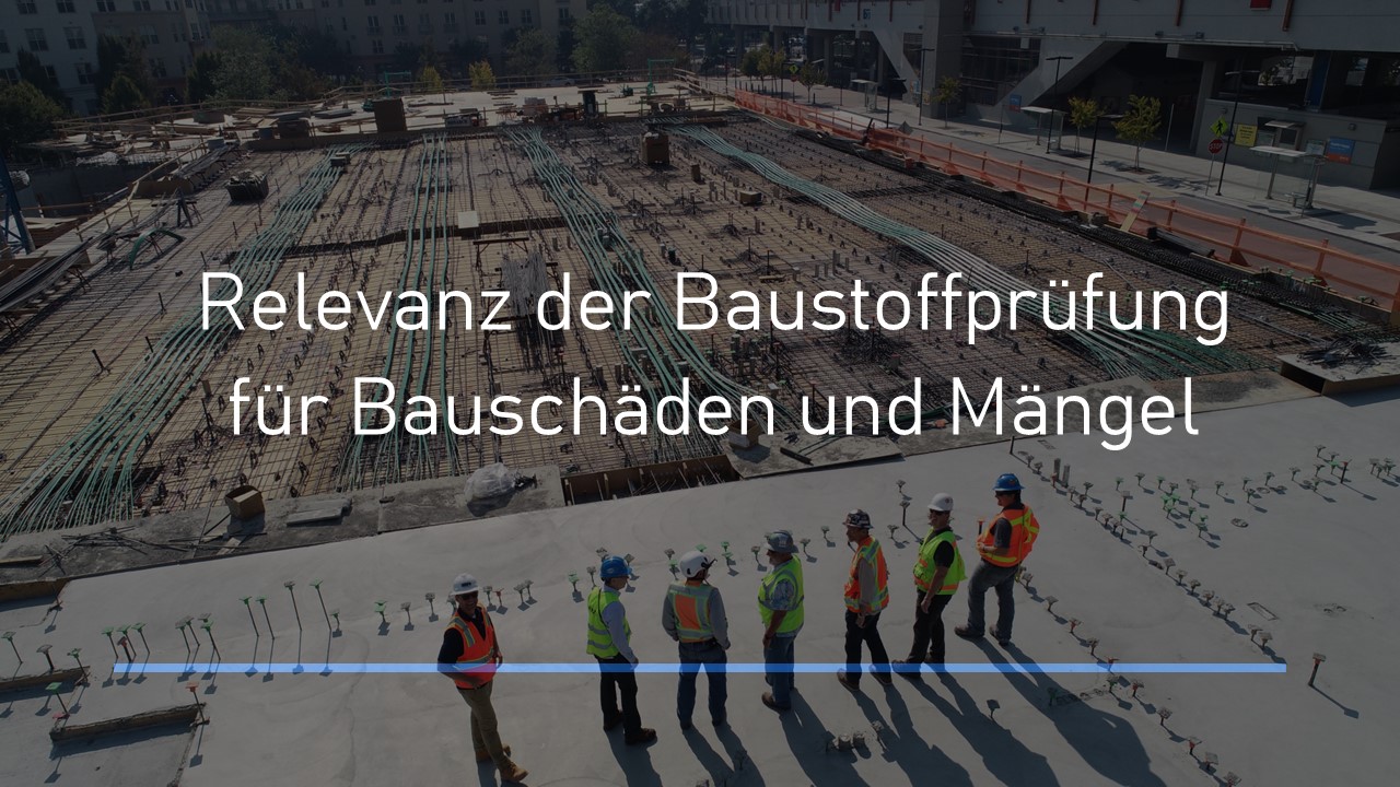 Read more about the article Die Rolle der Baustoffprüfung bei der Vermeidung von Bauschäden und Mängeln