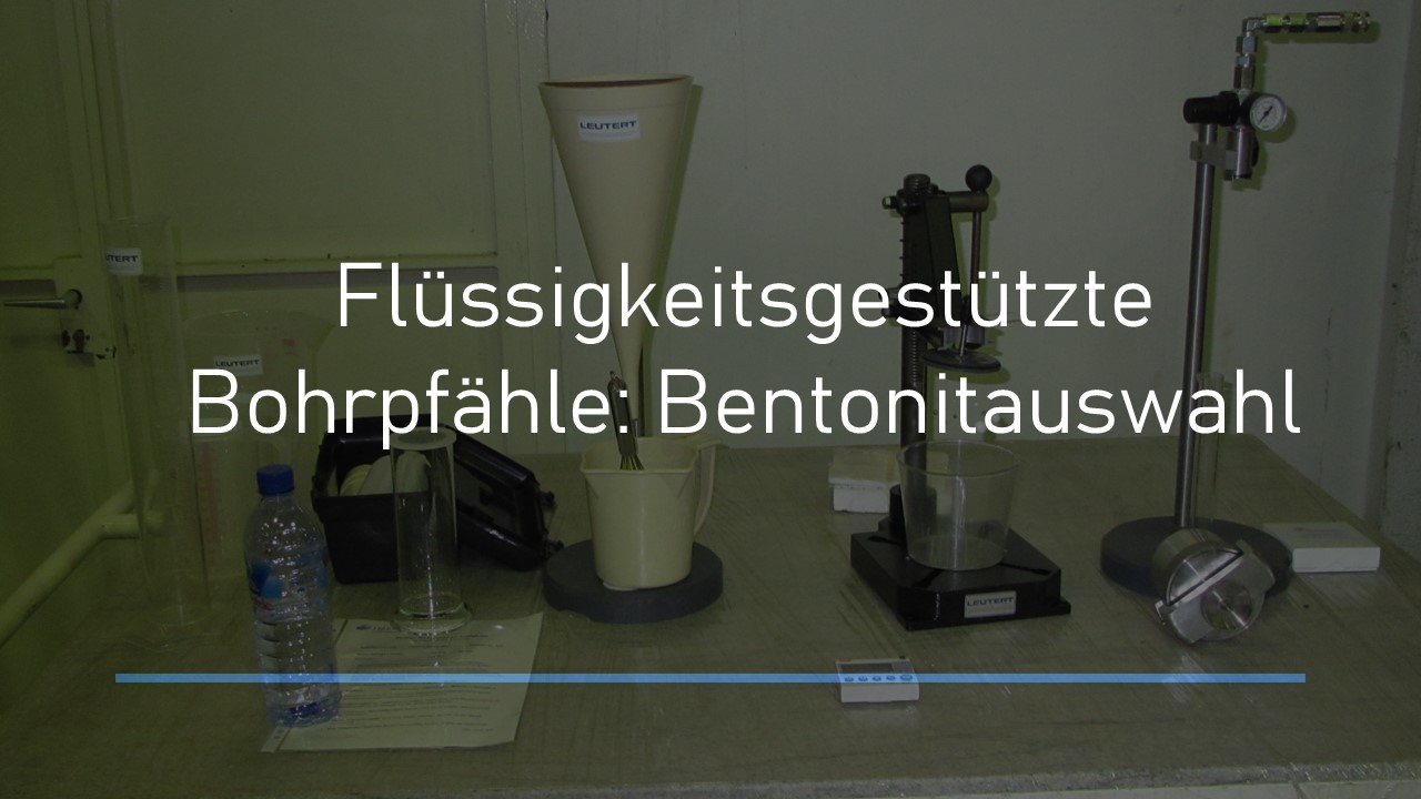 Read more about the article Eine Anleitung zur Auswahl des richtigen Bentonits für die Flüssigkeitsstützung bei Bohrpfählen