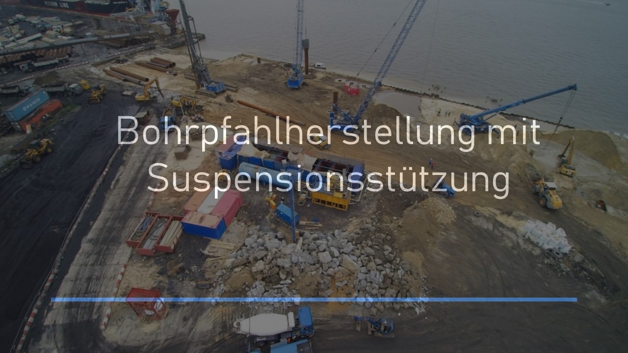Read more about the article Suspensionsgestützte Herstellung von Bohrpfählen: Eine Einführung