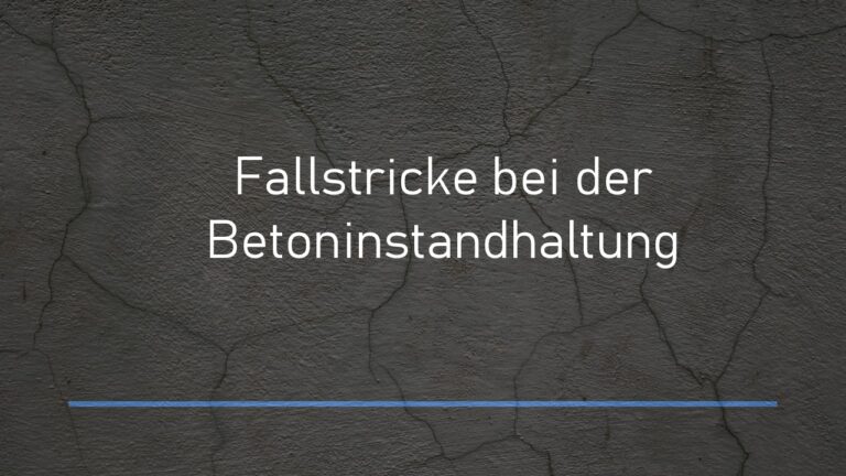 Blog 9 Onlinebaugutachter Z ZFallstricke Betoninstandhaltung und deren Vermeidung Onlinebaugutachter