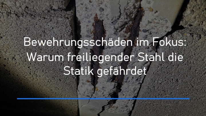 Titelbild Bewehrungsschaeden Onlinebaugutachter